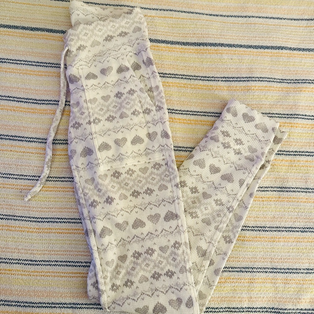 Aerie Fairisle Thermal Leggings Pajama Pants